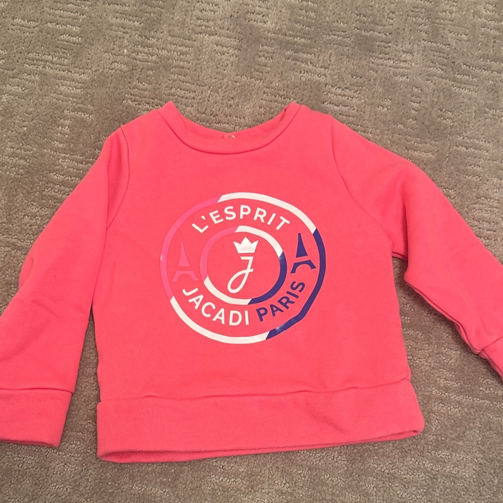 Jacadi Vibrant Pink Logo Sweatshirt